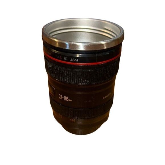 LenZcup Ultrasonic Camera Lens Thermos Mug Cup Photographer's Travel insulated - Picture 3 of 7